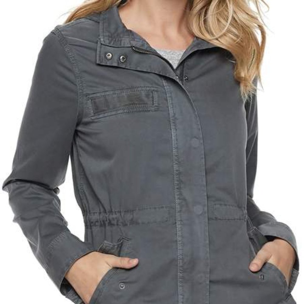 Sanoma Goods For Life Women’s Long Utility Jacket Gray